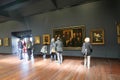 peoples at Orsay Museum in (MusÃ©e d'Orsay), Paris